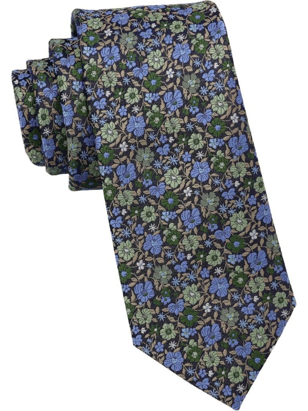 Floral Ditsy Necktie for Men | Classic Tie for Business & Formal Events